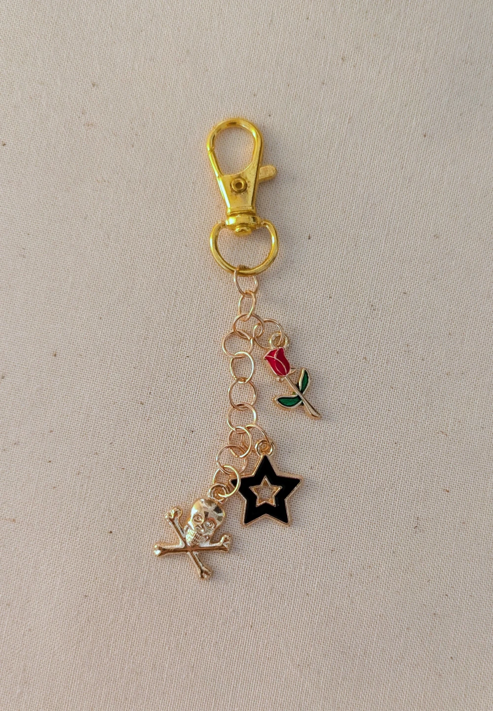 Gothic purse charms