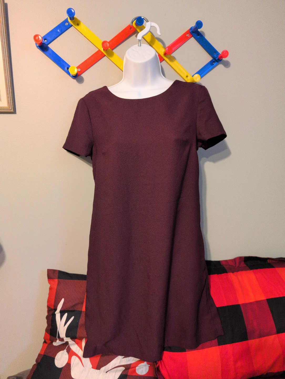 Dynamite Burgundy  mini Dress