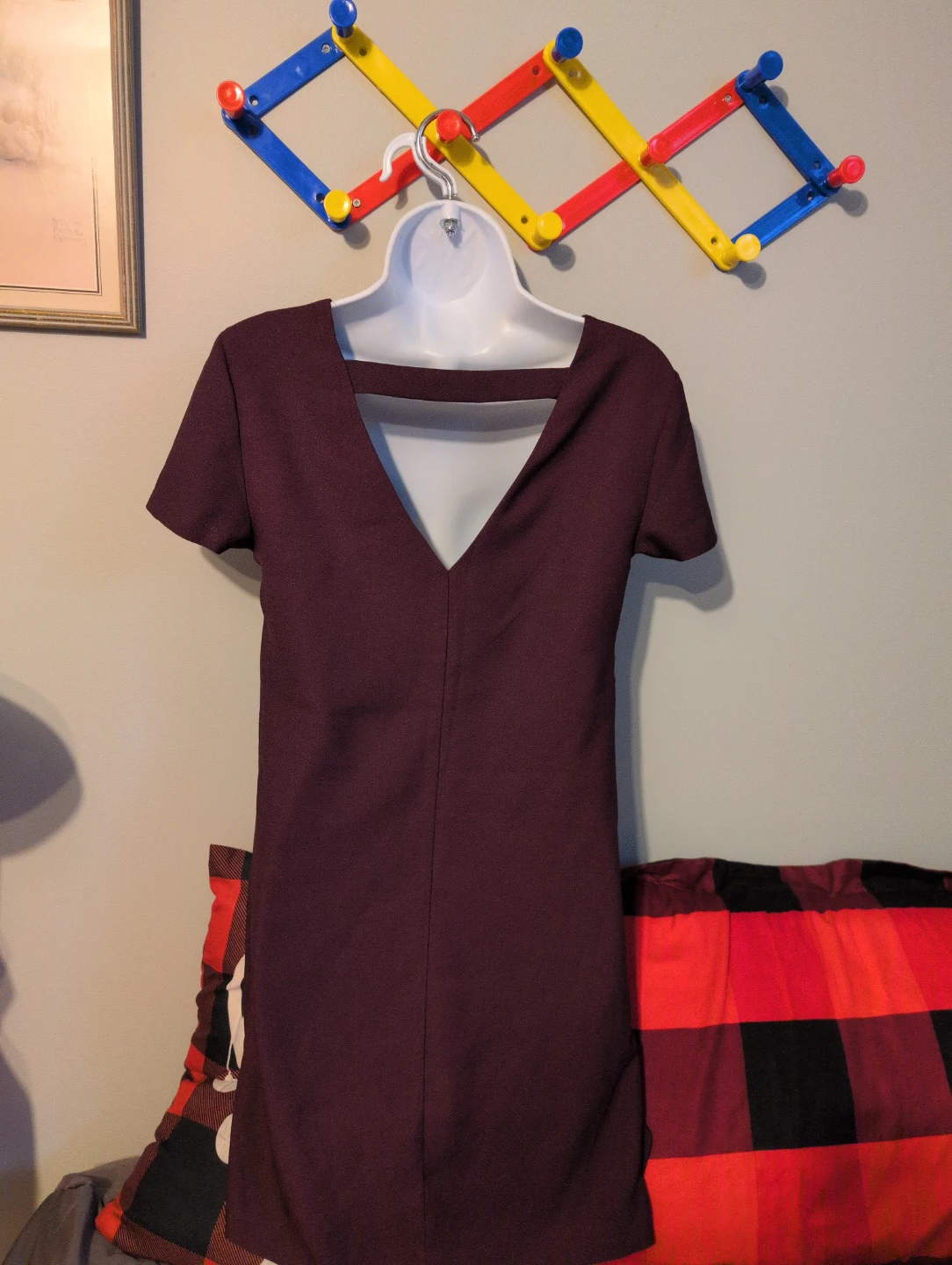 Dynamite Burgundy  mini Dress - photo 3