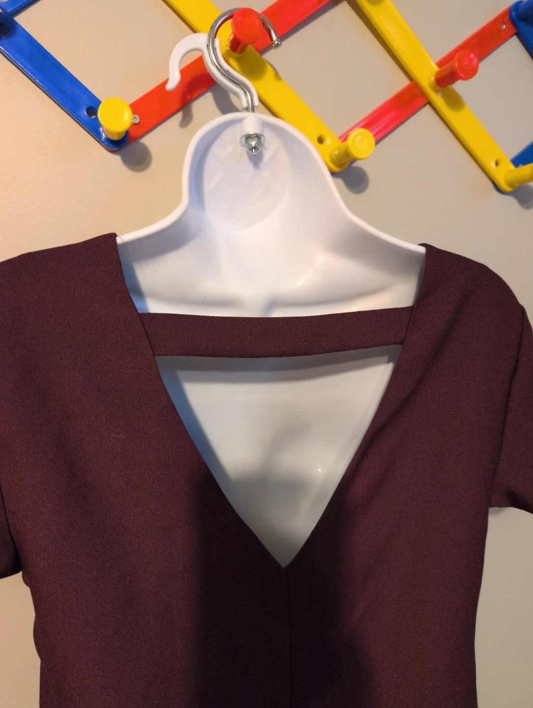 Dynamite Burgundy  mini Dress - photo 4