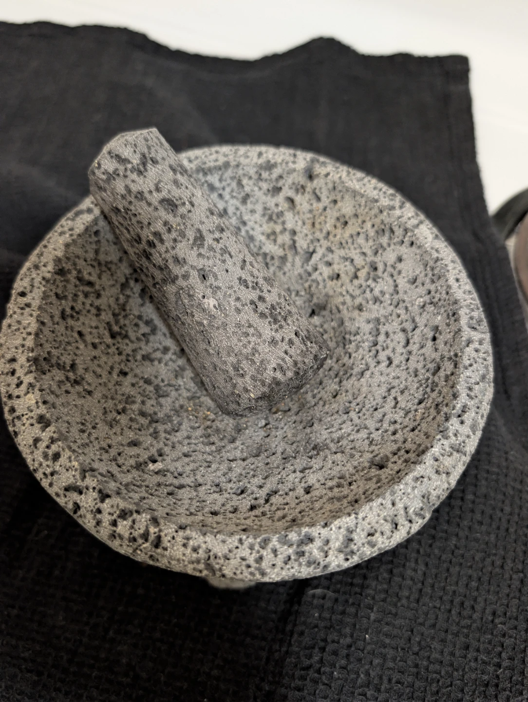 Stone Mortar and Pestle Set from Mexico - photo 2