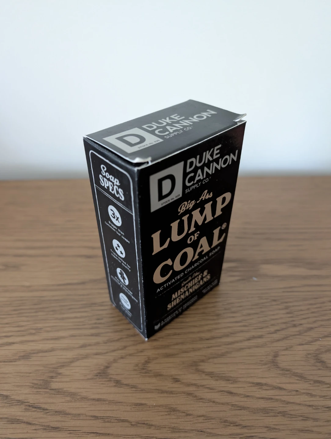 Duke Cannon Big Ass Lump of Coal Activated Charcoal Soap - photo 2