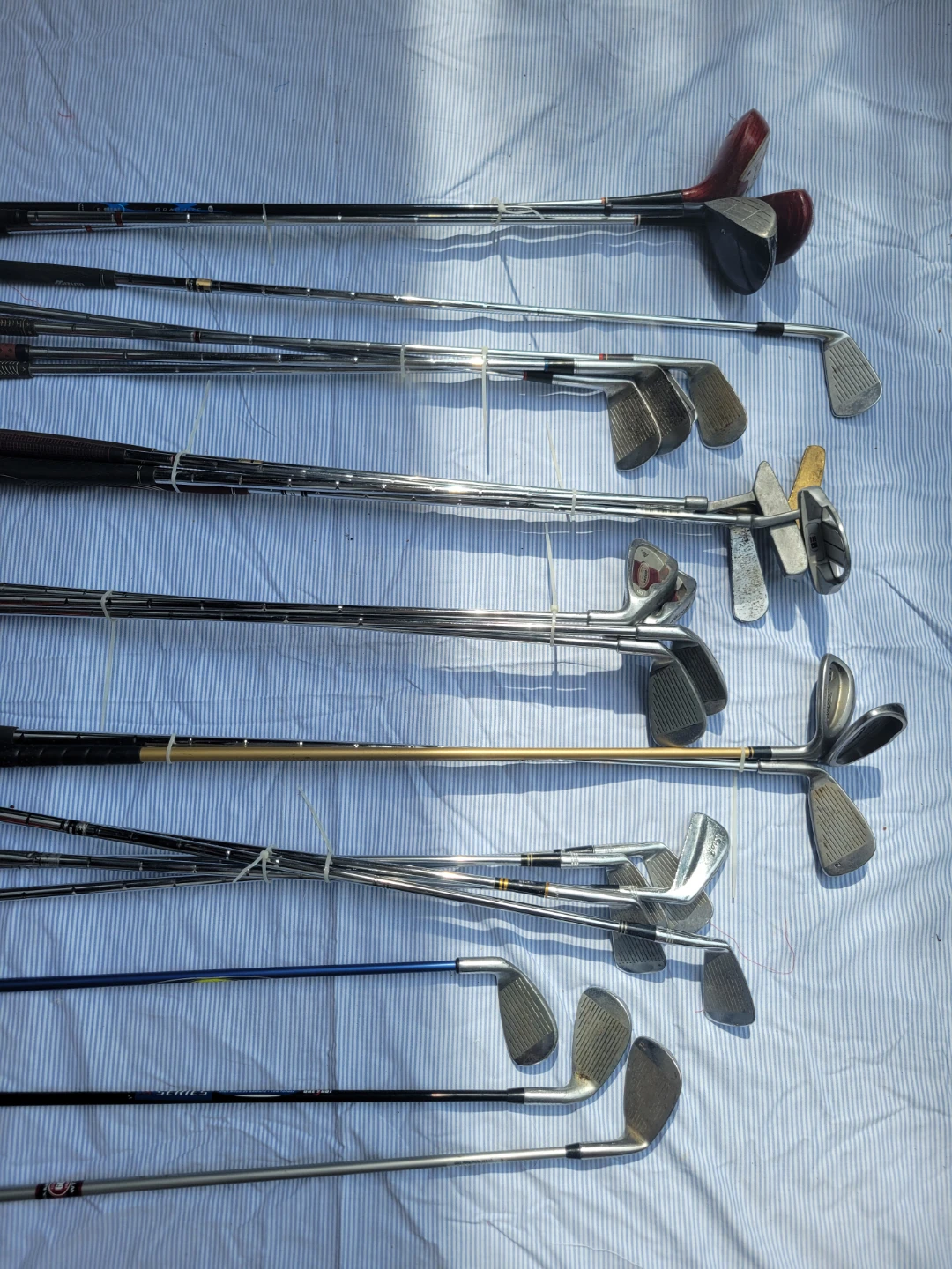 Mixed Set of Golf Clubs -$5 each in perfect working condition