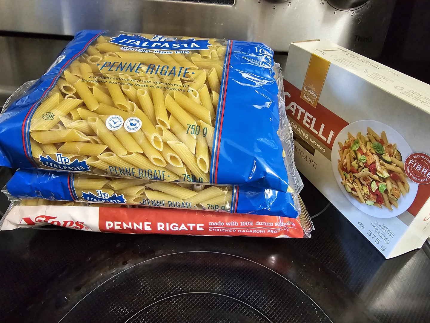 ⚽ItalPasta Penne Rigate  & Catelli Whole Grains Penne Rigate