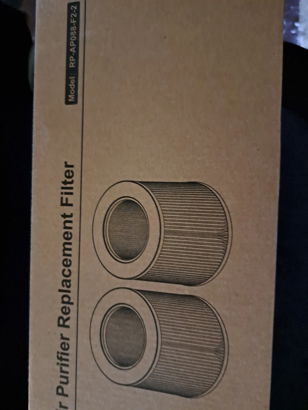 Renpho H13 True HEPA Replacement Filter RP-AP088-F2-2