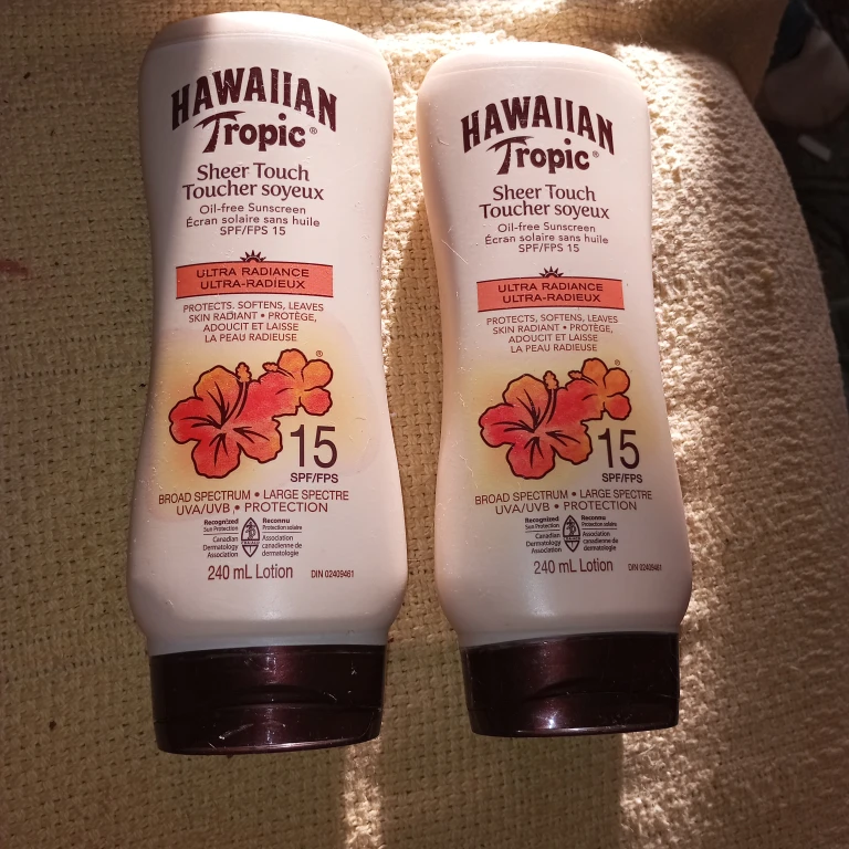 Hawaiian Tropic Sheer Touch Sunscreen SPF 15