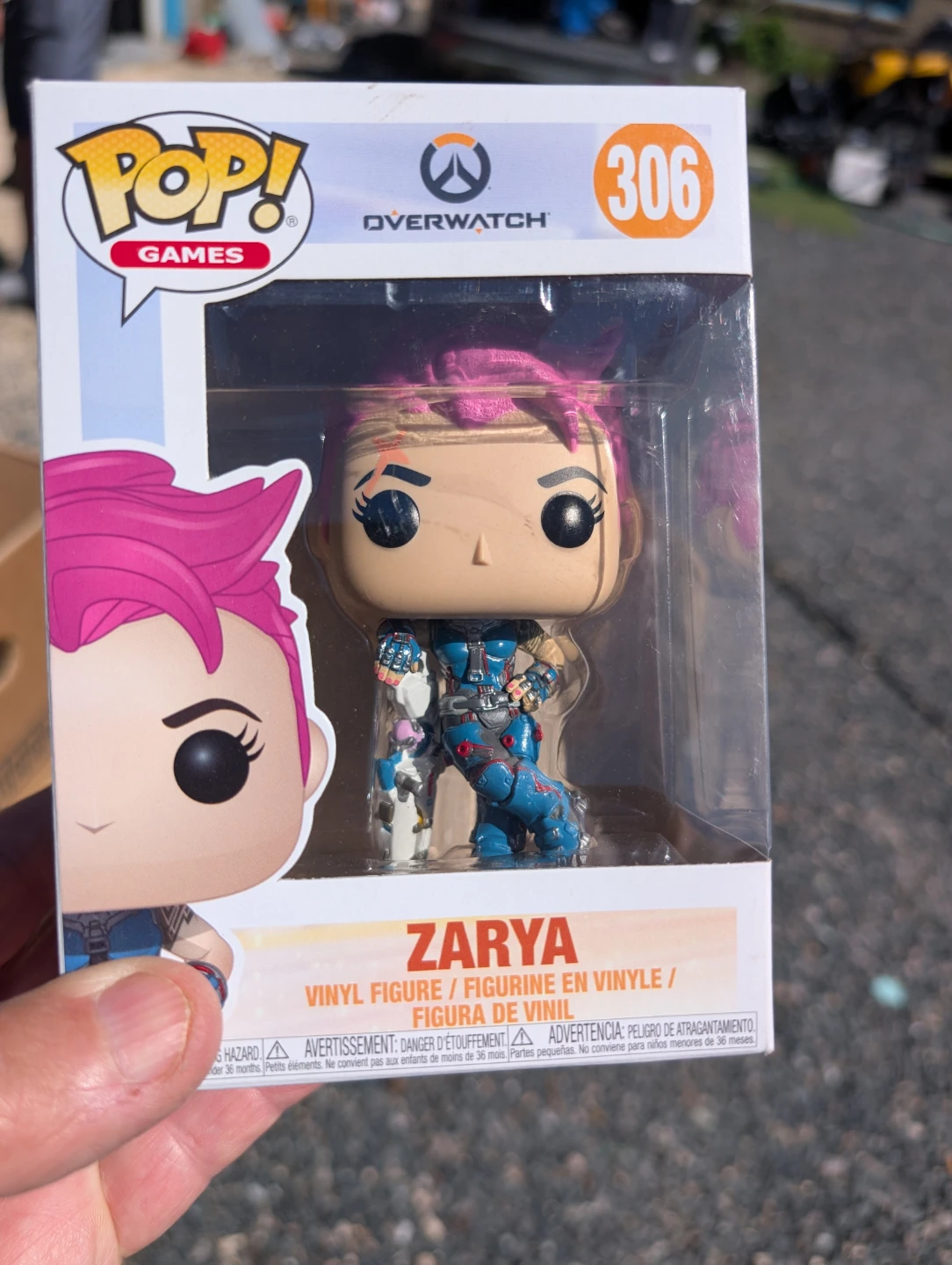Funko Pop! Overwatch Zarya #306 Vinyl Figure