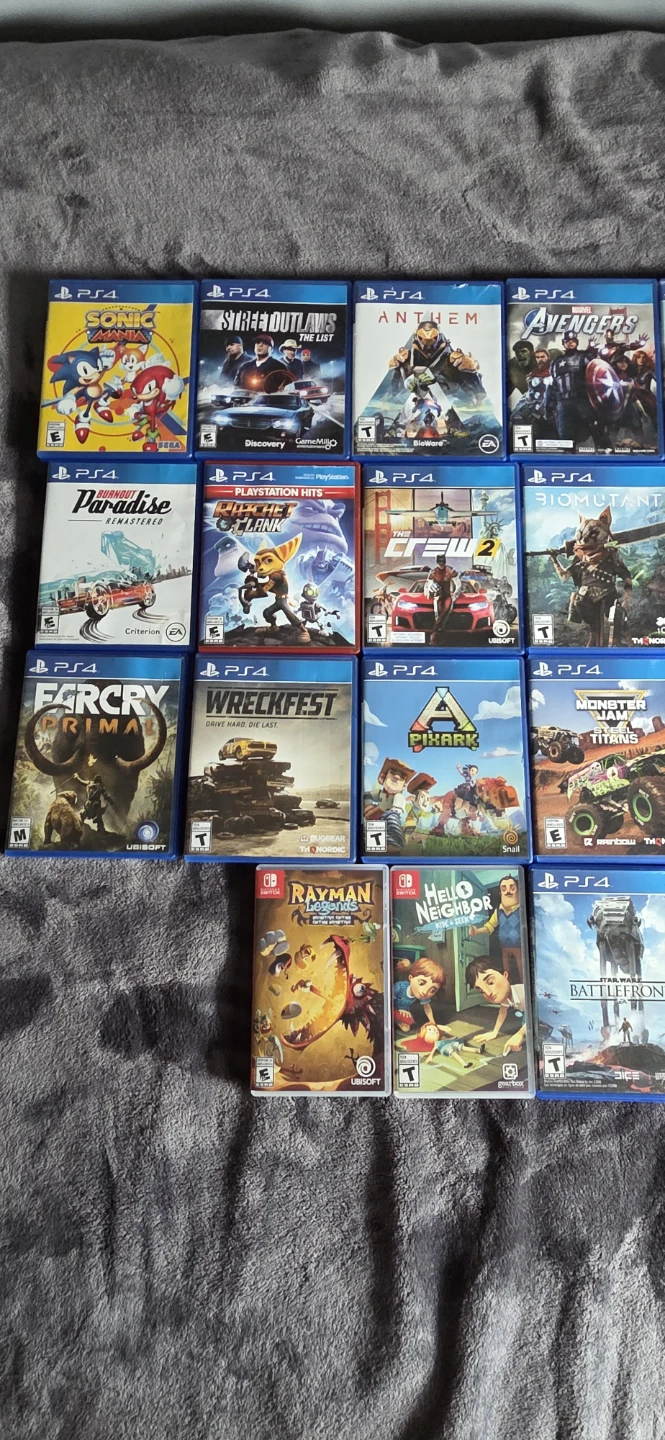 PlayStation 4 & Nintendo Switch Games - photo 2