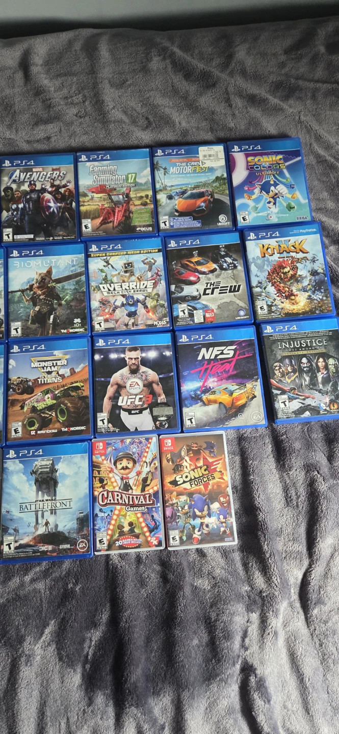 PlayStation 4 & Nintendo Switch Games - photo 3