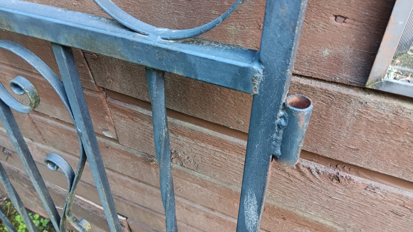Wrought Iron Garden Gate - photo 2