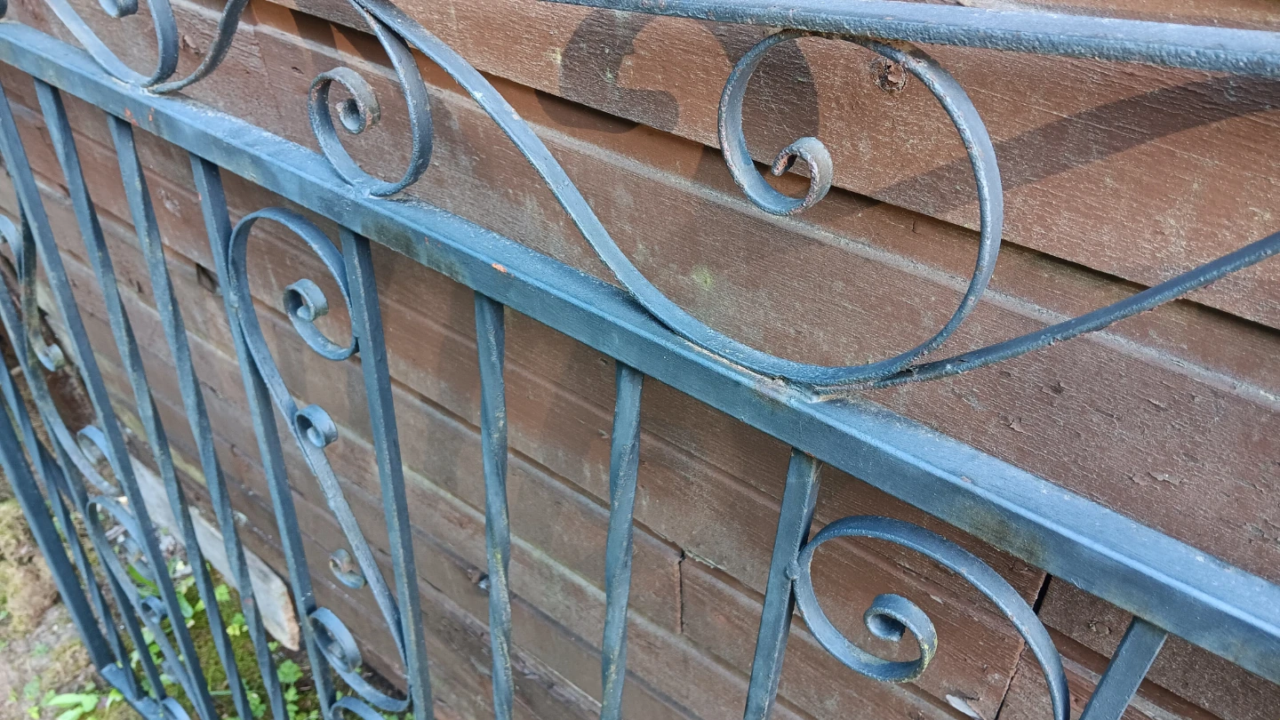 Wrought Iron Garden Gate - photo 3