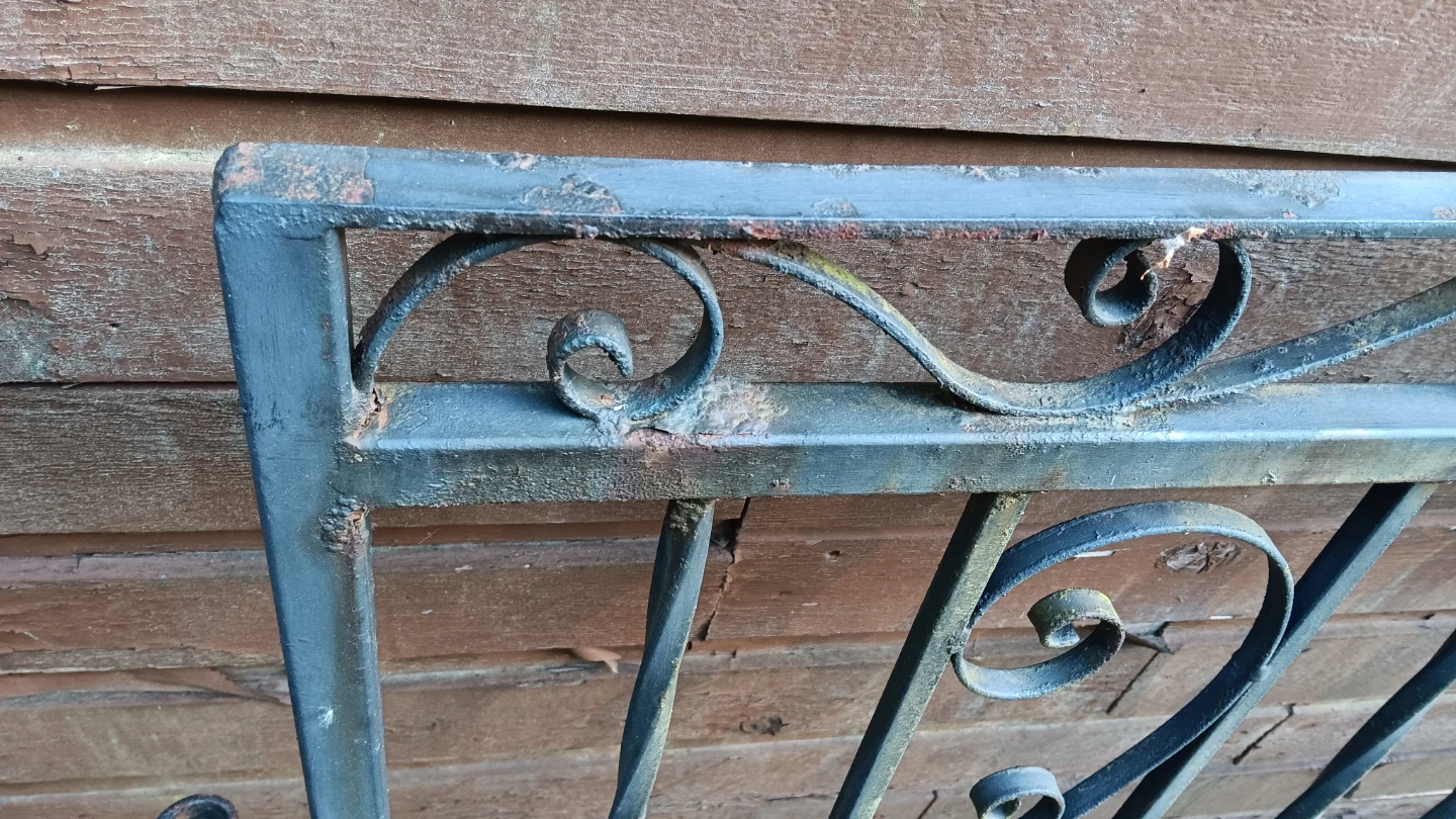 Wrought Iron Garden Gate - photo 4