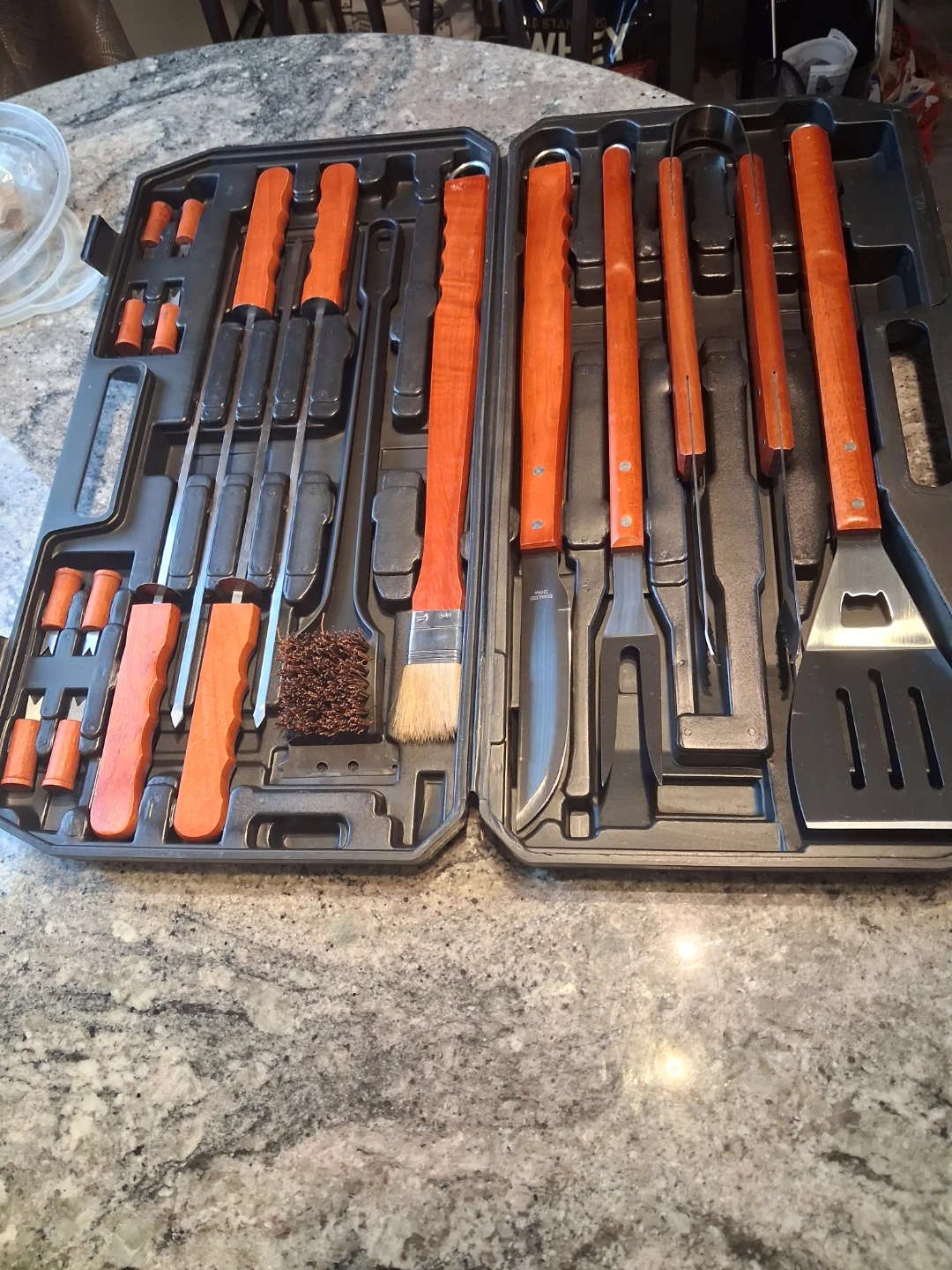 BBQ Grill Tool Set with Case