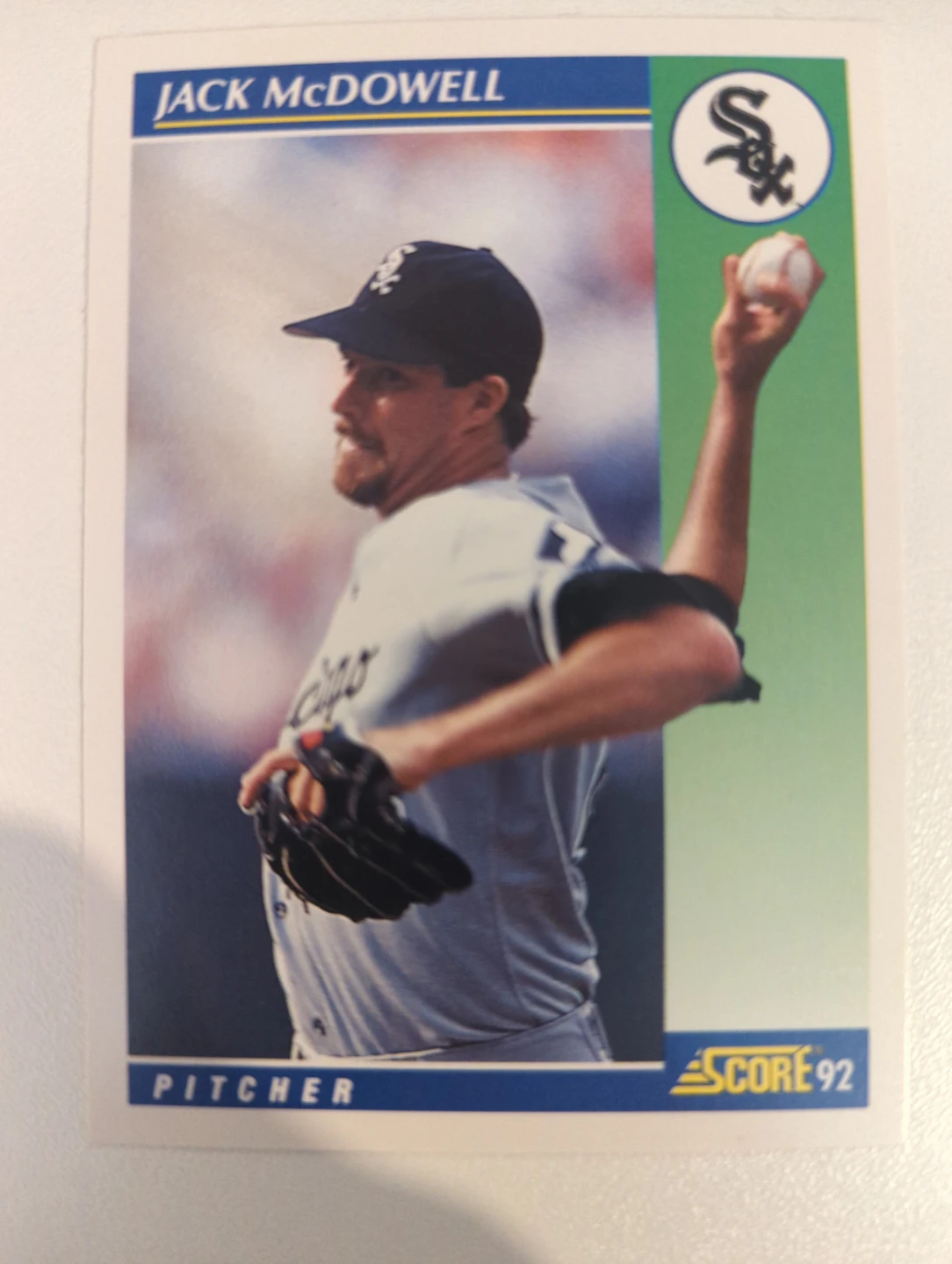 Jack McDowell 1992 Score Baseball Card ⚽