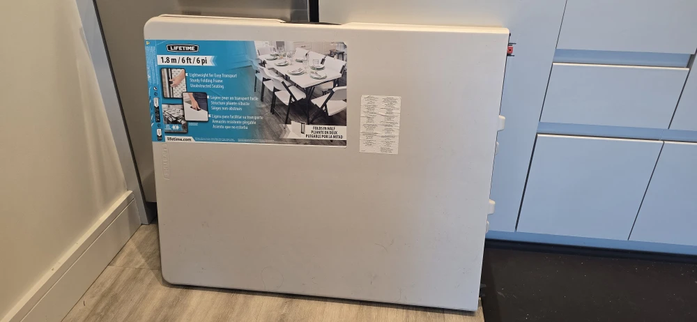 Lifetime 1.8m Folding Table