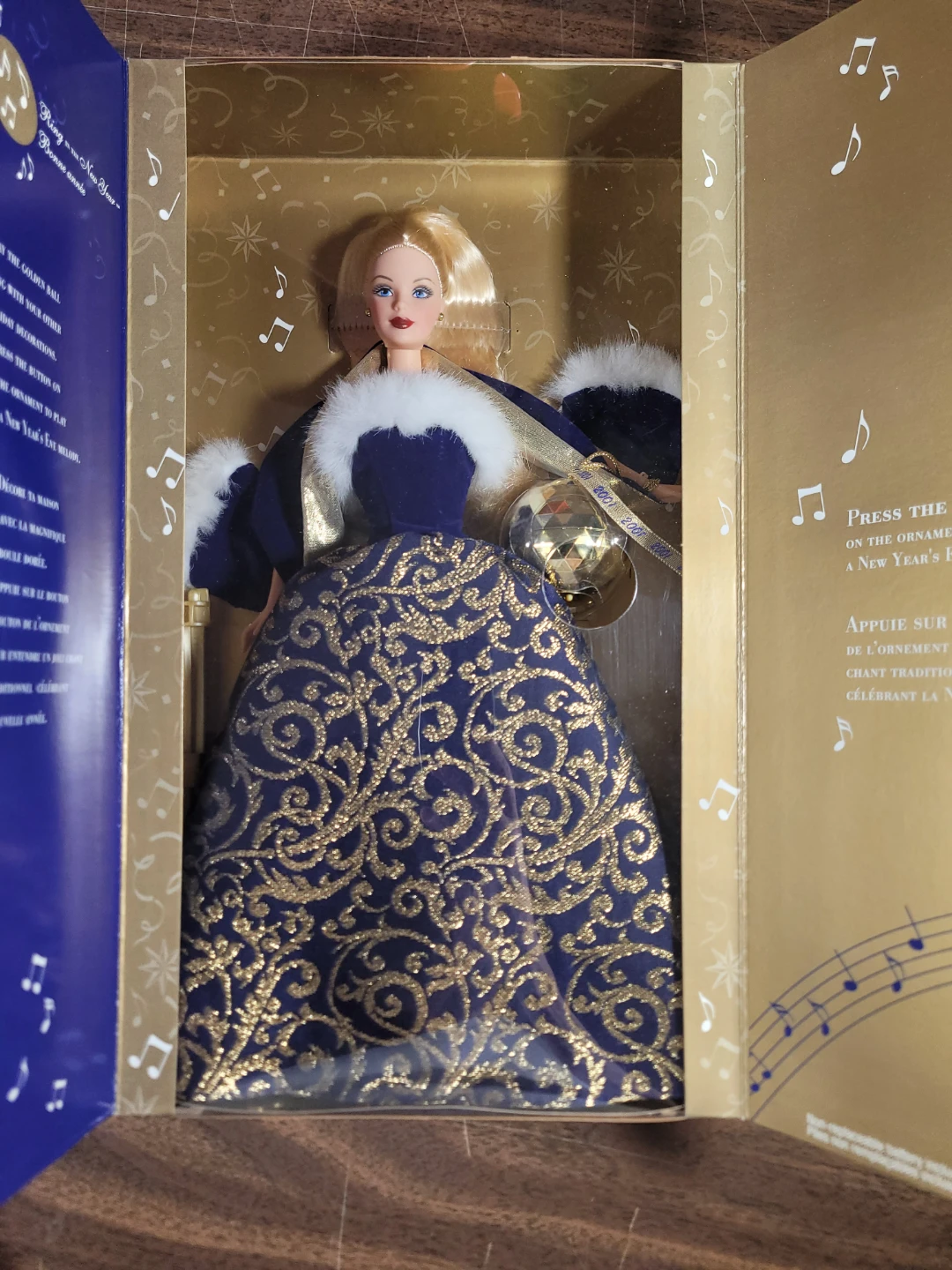 Barbie Ring in the New Year Doll 2001