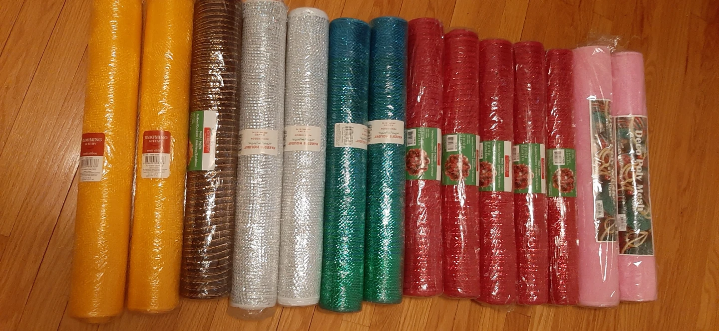 Assorted Decorative Mesh Rolls $4. Each - photo 2