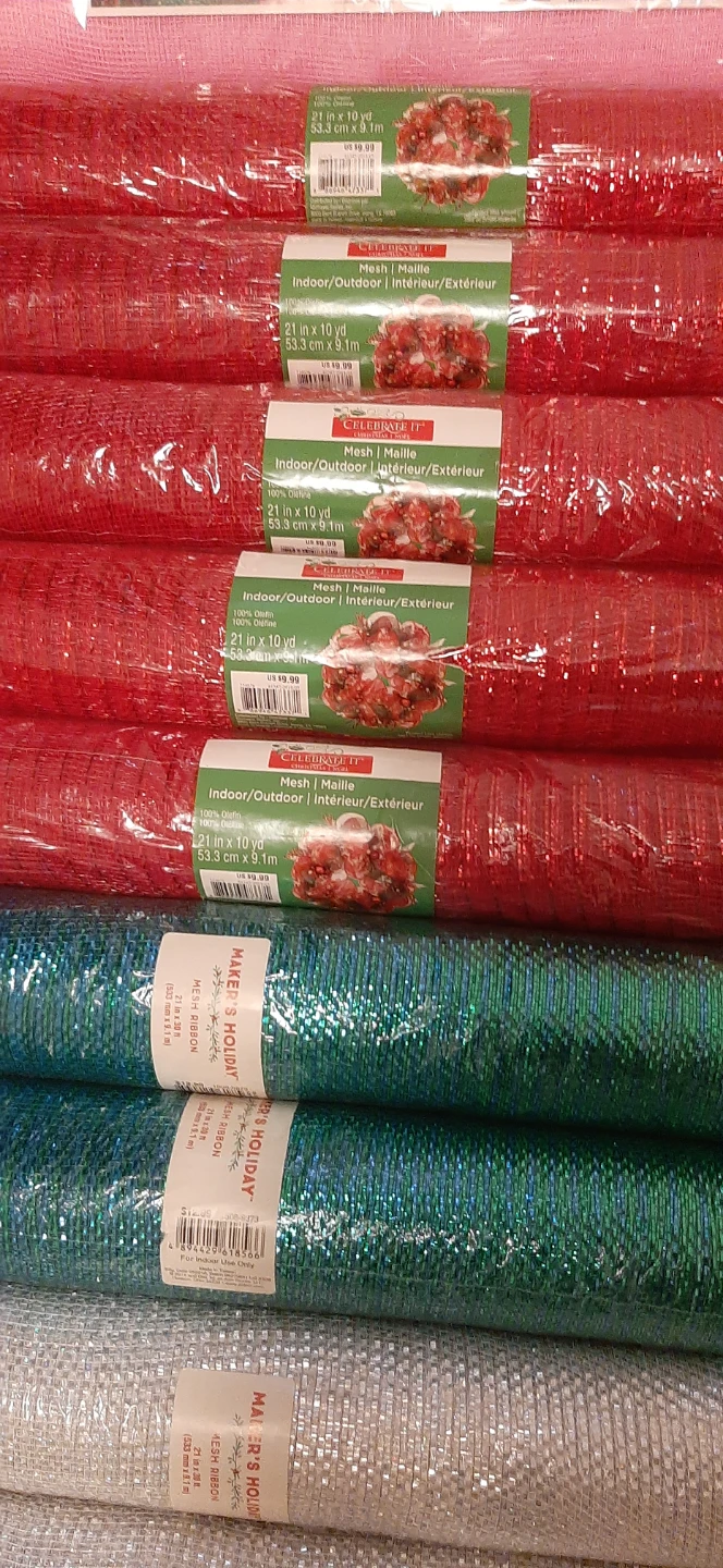 Assorted Decorative Mesh Rolls $4. Each - photo 4