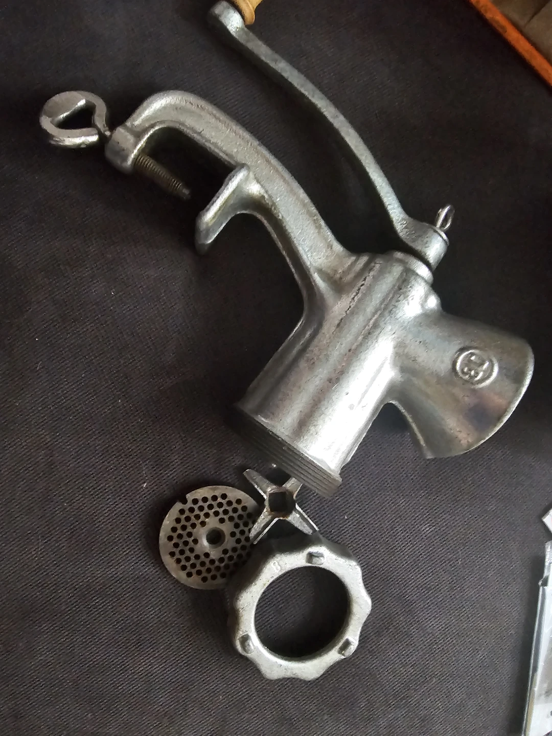 Vintage Manual Meat Grinder - photo 3