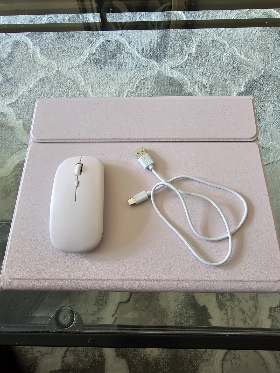 Ipad Pink 11th Gen Pro Mouse And Keyboard Bundle - photo 3