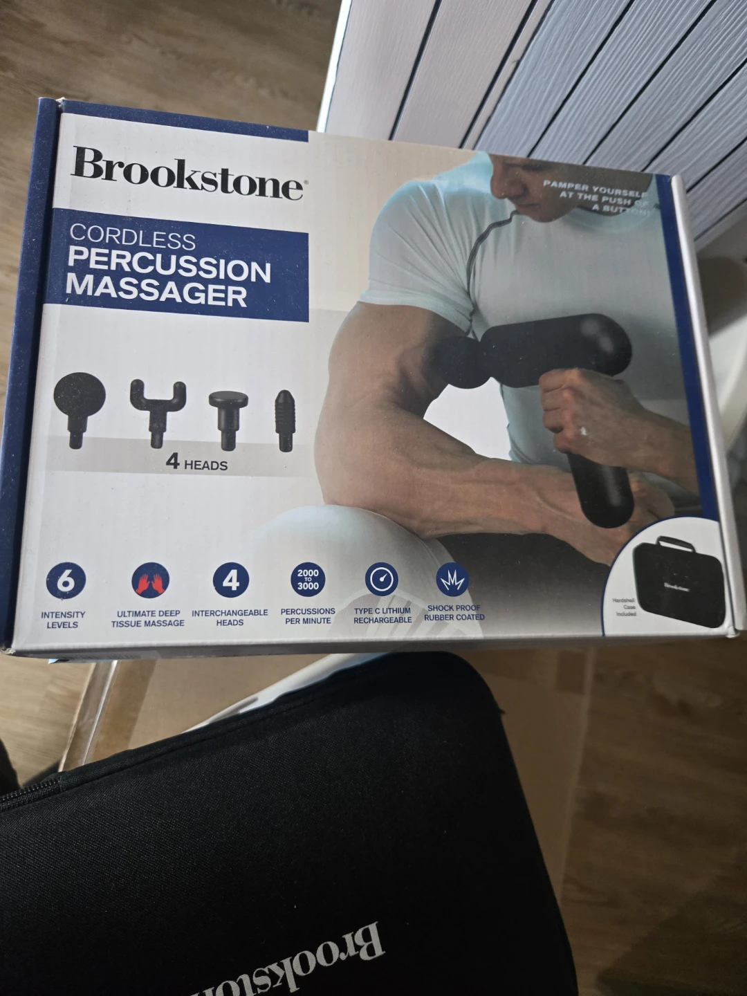 Brookstone Cordless Percussion Massager