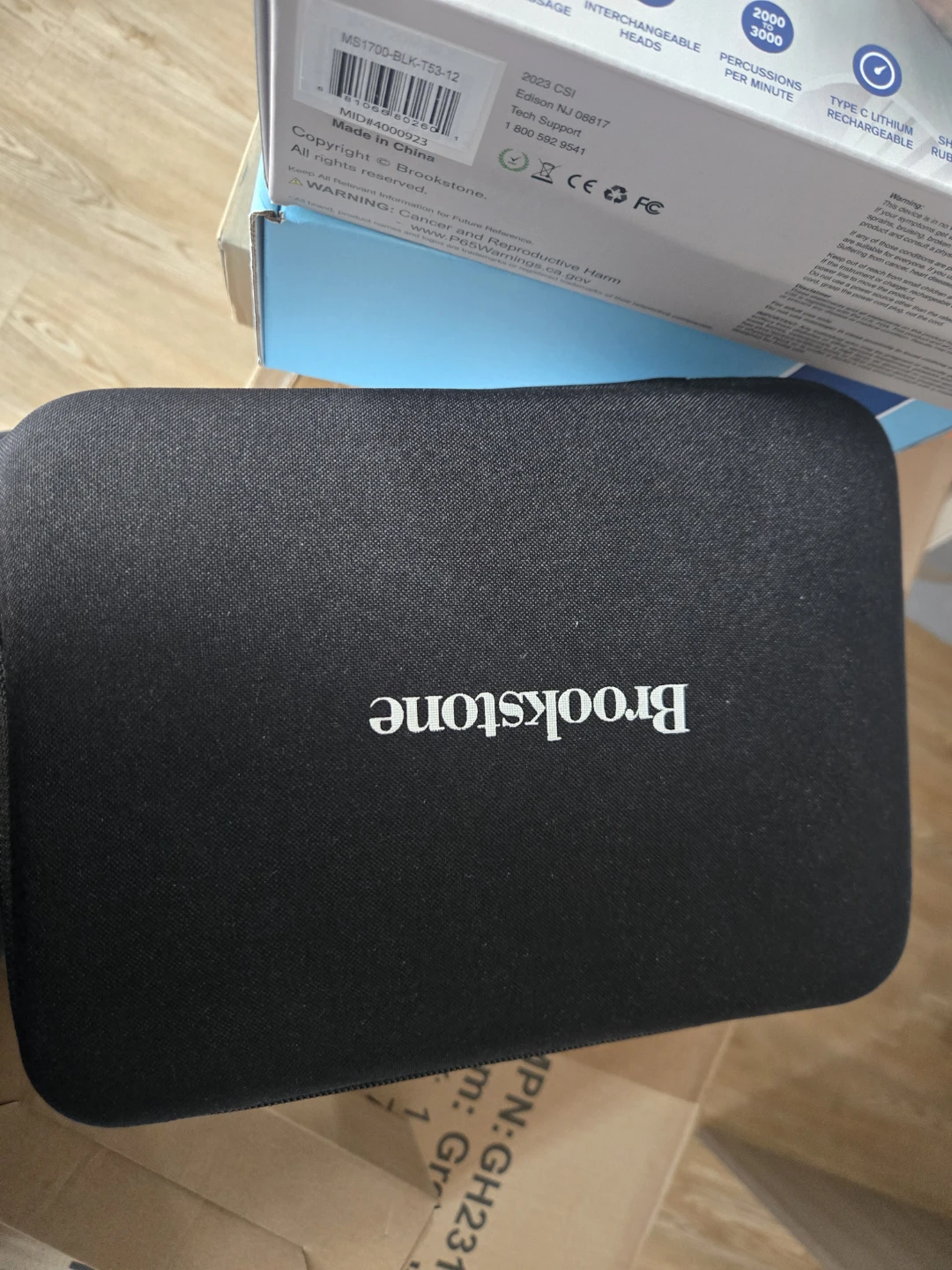 Brookstone Cordless Percussion Massager - photo 2