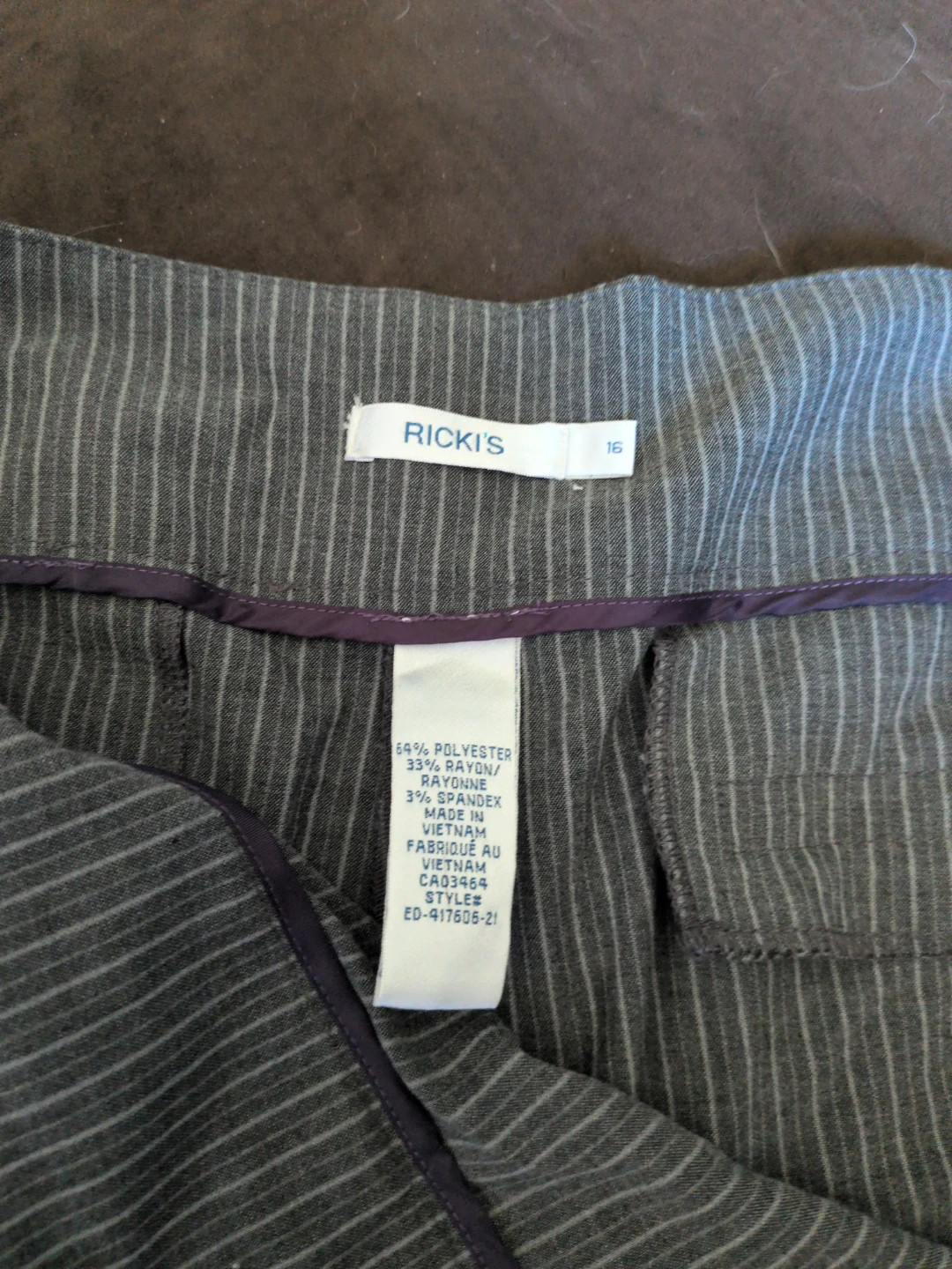 RICKI'S Striped Dress Pants - photo 2