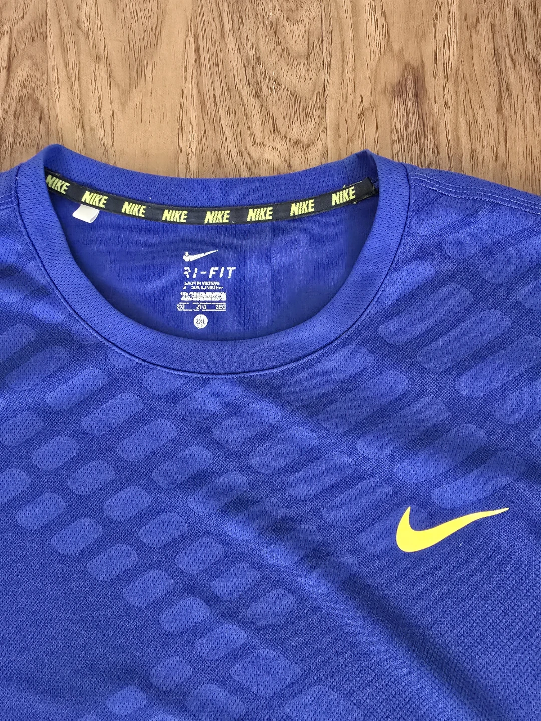 Nike Dri-FIT Blue T-shirt - photo 3