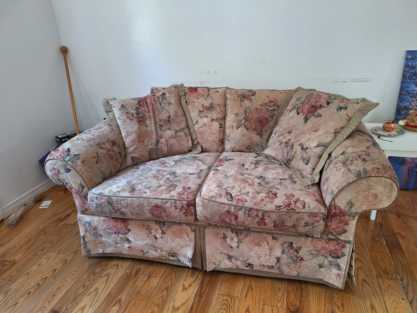 Floral Loveseat Couch