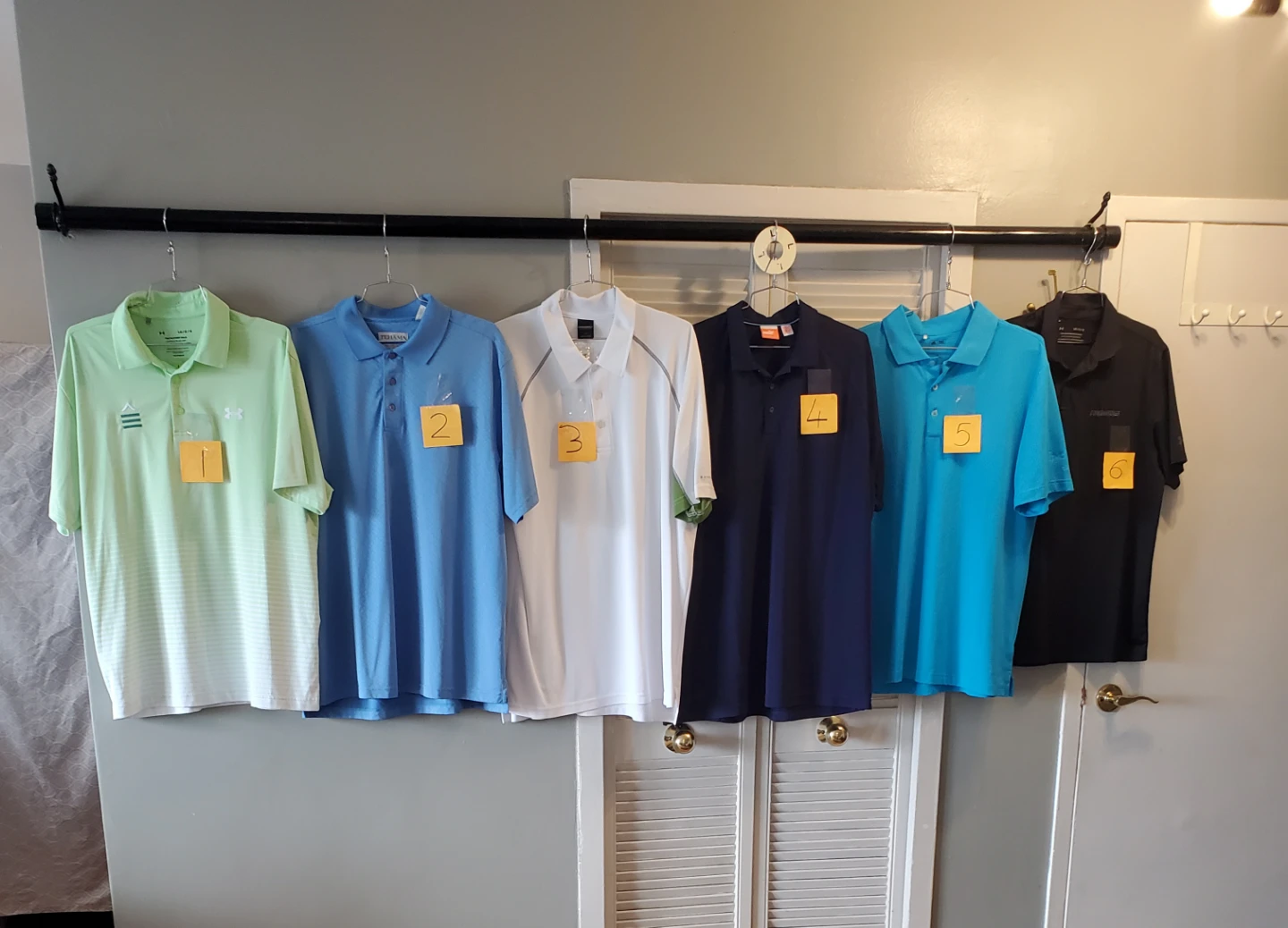 Men's Short Sleeve Shirts all size L - photo 5