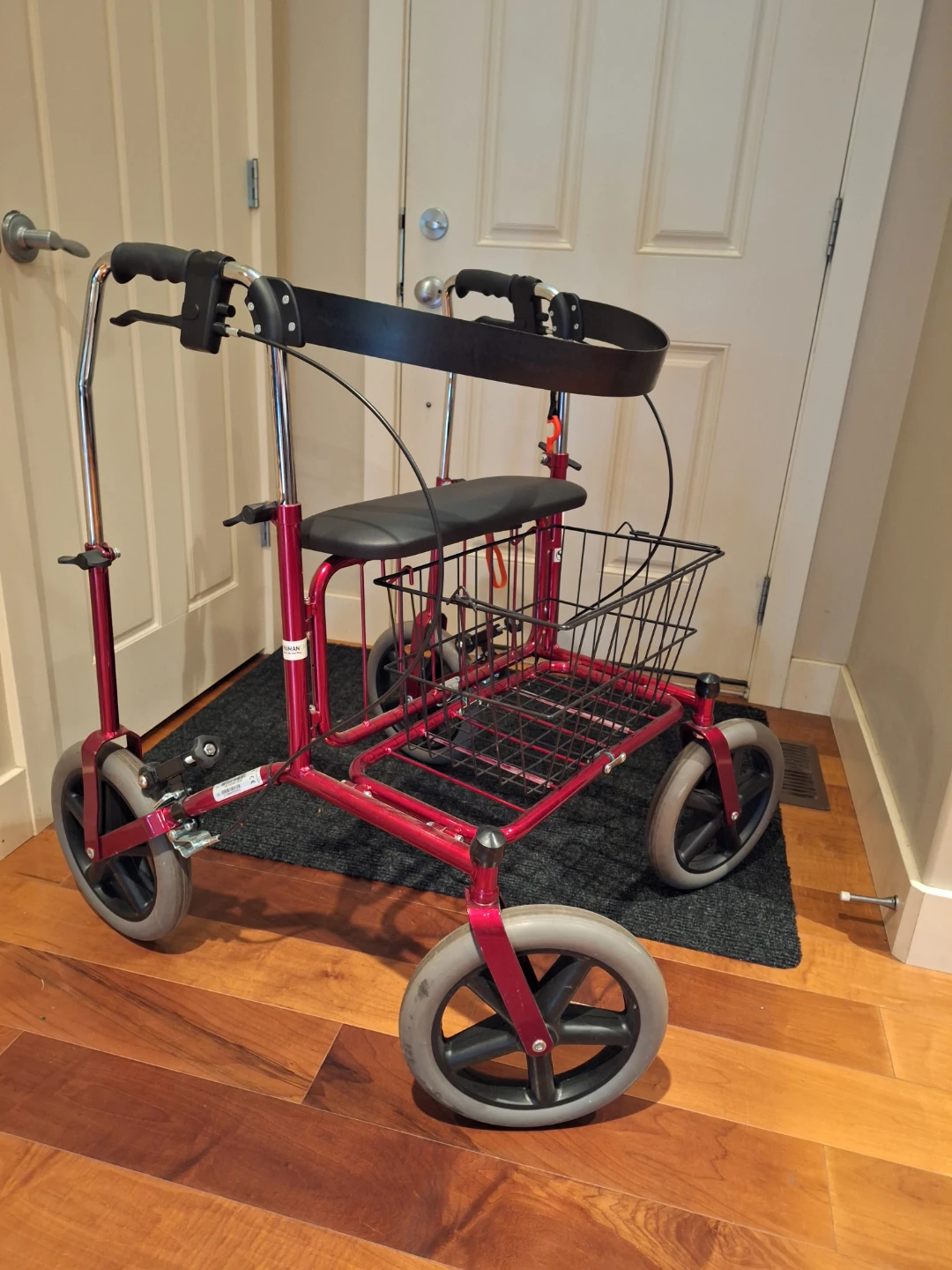 Carl-Oskar, Humancare 72cm Reinforced Rollator Walker