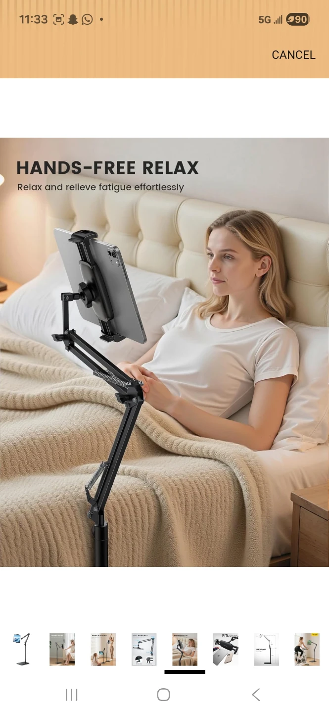 Adjustable Tablet Floor Stand - photo 5