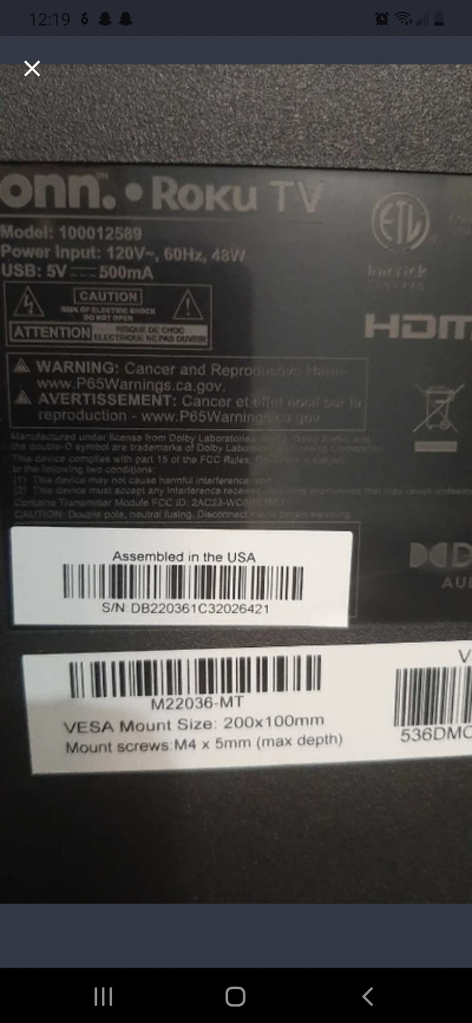 ONN Roku TV - Smart TV - photo 4