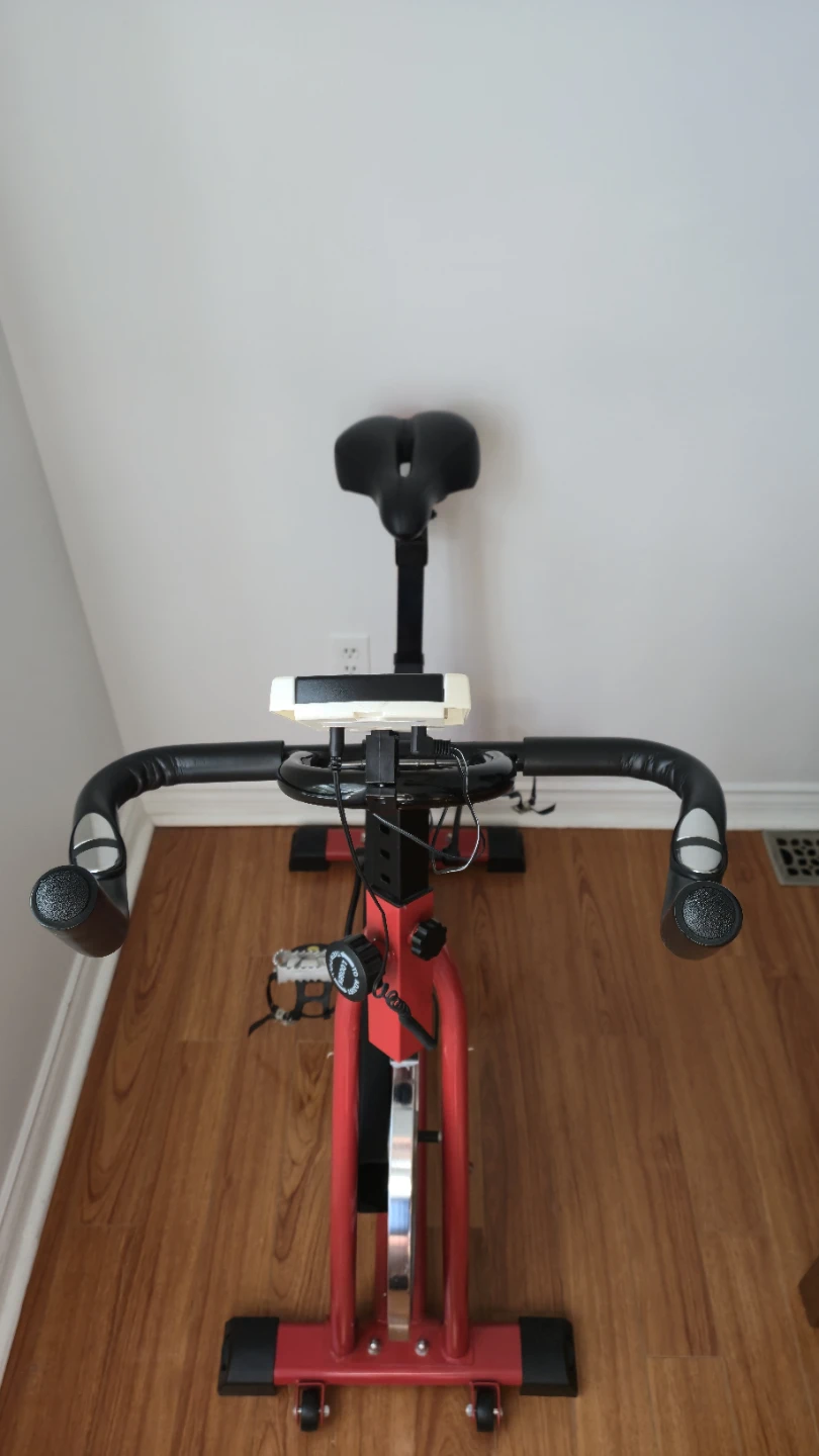 Red Stationary Bike - photo 4