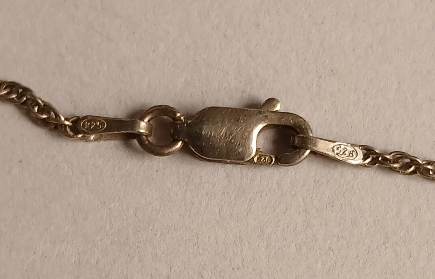Sterling Silver Bracelet with 3 Crystal Flower Charms - photo 2