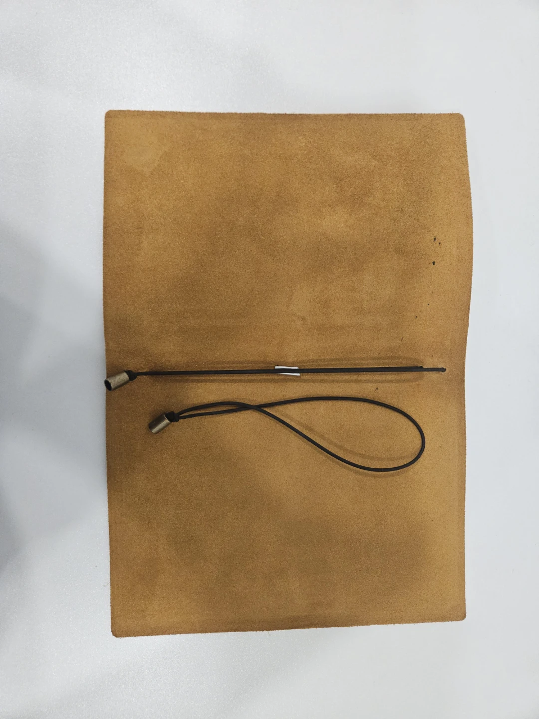 Brown Leather Travel Journal Cover - photo 2