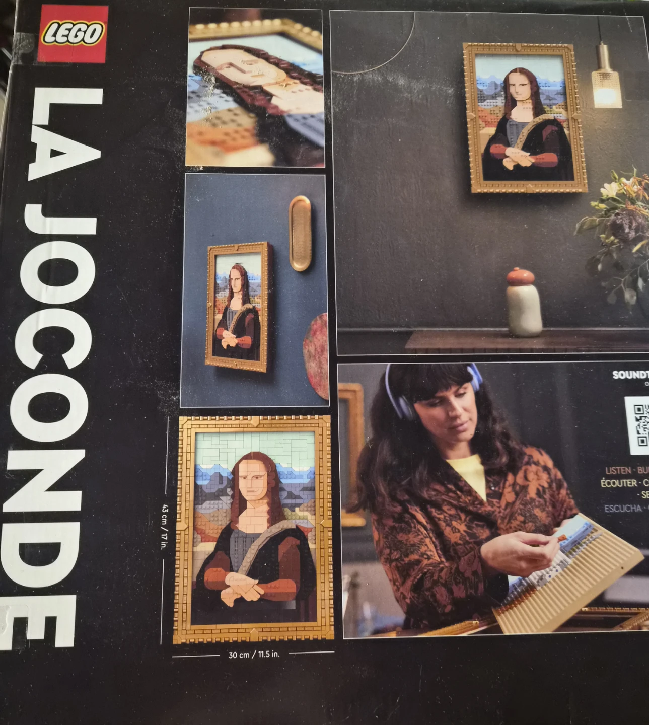 LEGO La Joconde Mona Lisa Art Set