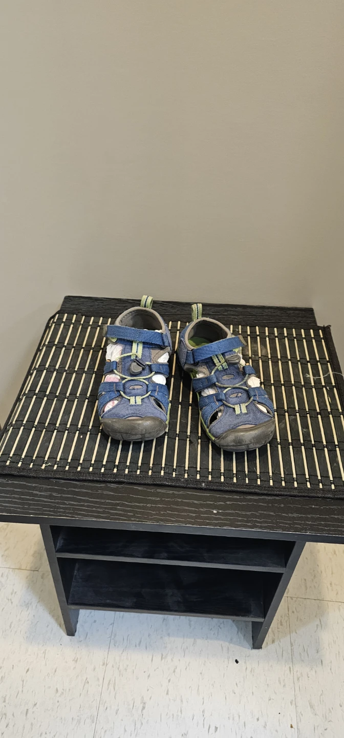 KEEN Kids' Newport H2 Sandals Blue Green 6 to 7 years
