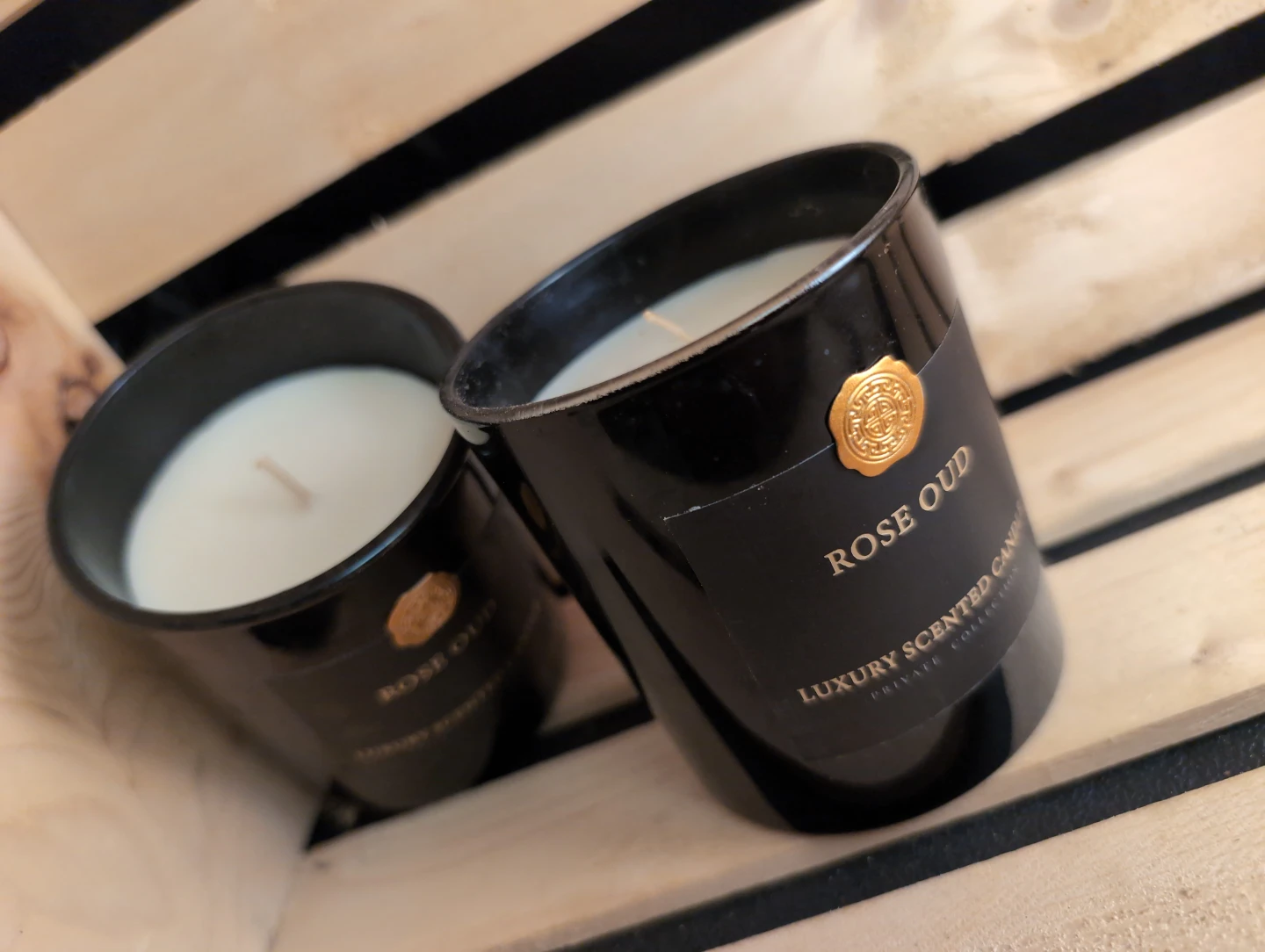 Rose Oud Luxury Scented Candle - Private Collection