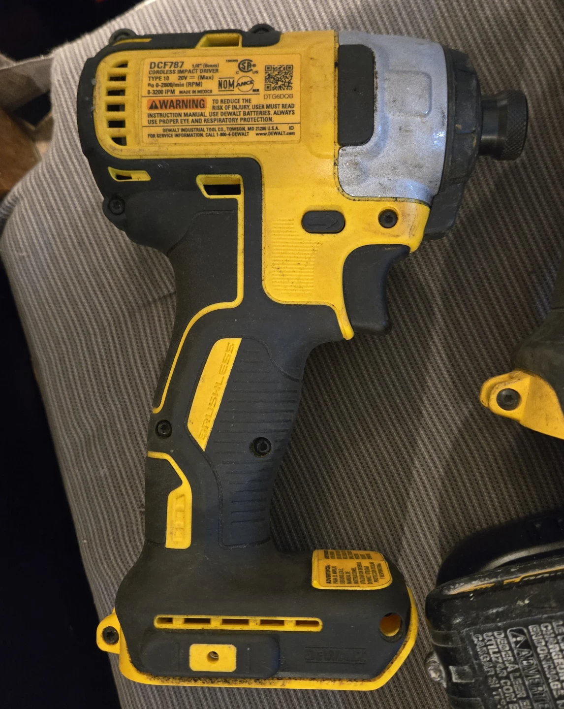 Dewalt 20V Max Drill and Impact Driver with Charger - photo 2