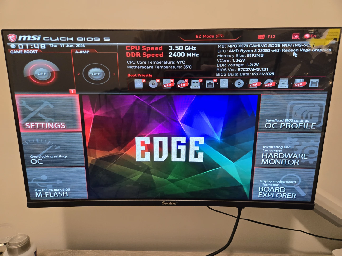 MSI MPG X570 Gaming Edge WiFi Motherboard - photo 4