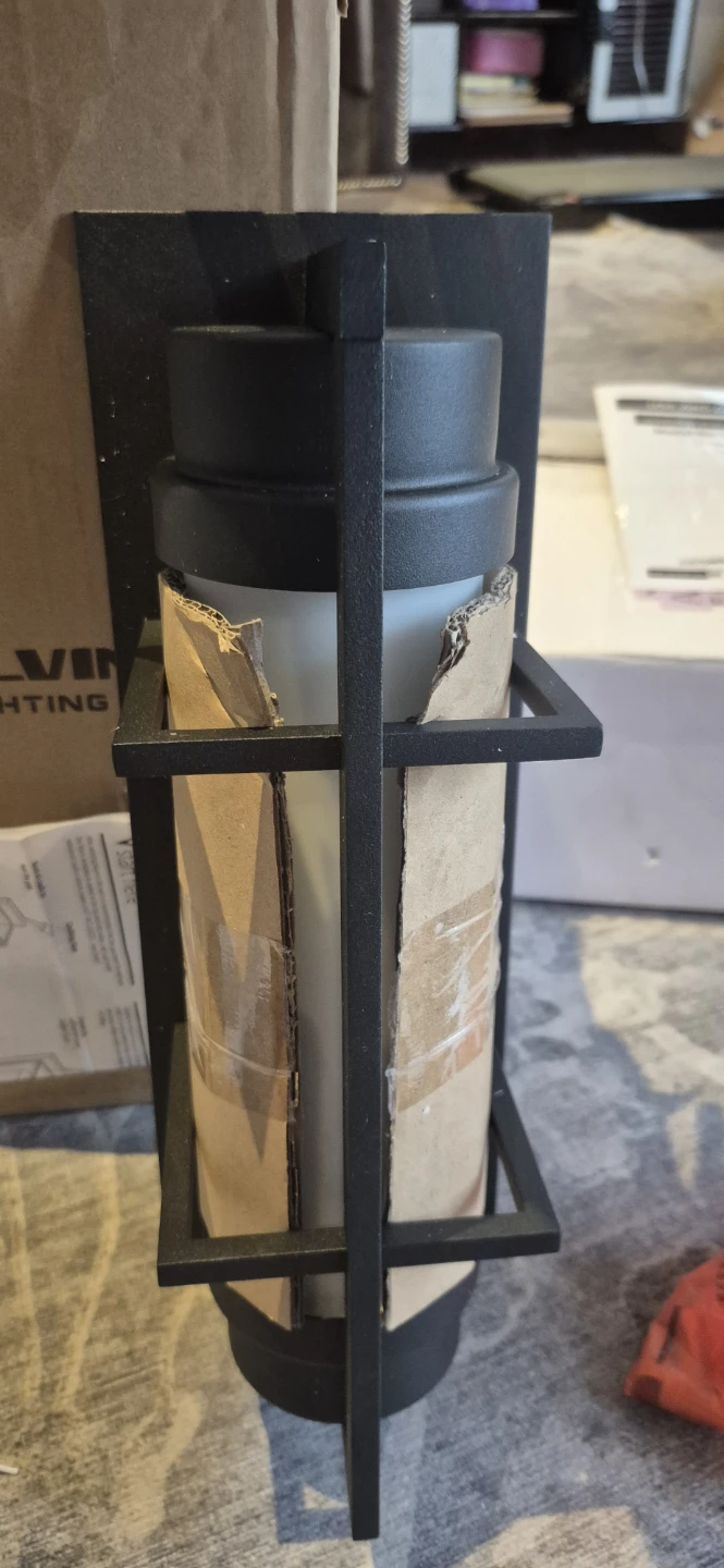 BNIB  Black Outdoor Wall Light Fixture - photo 3
