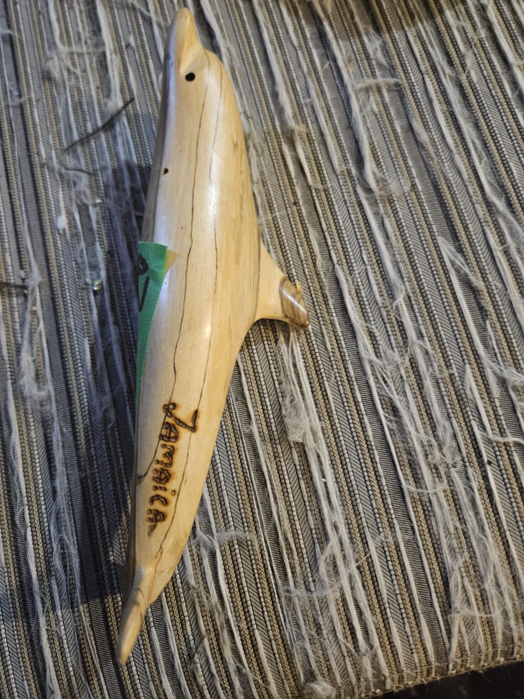 Wooden Dolphin Figurine - Jamaica - photo 2