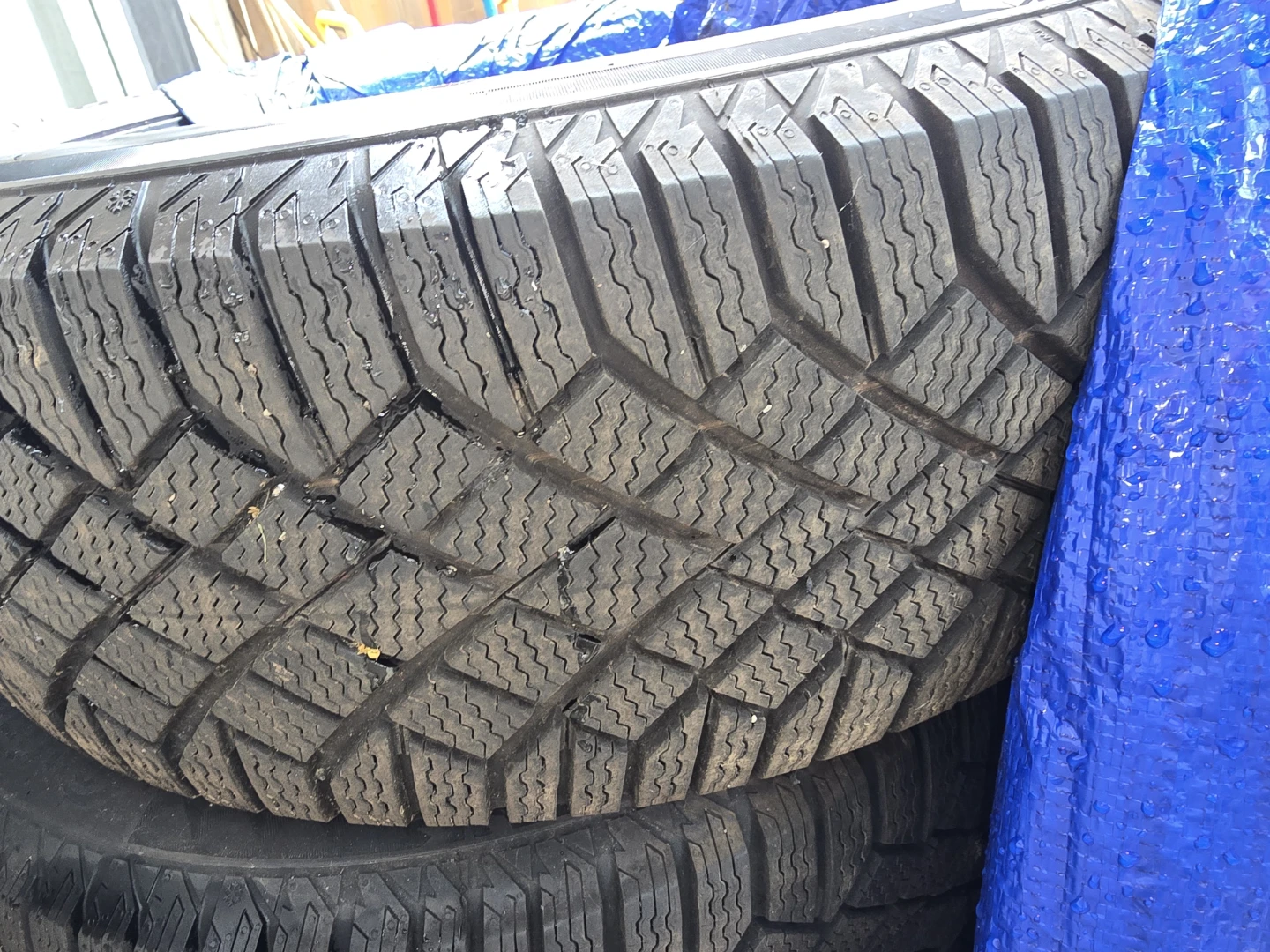 Set of 4 winter tires with steel rims - photo 3