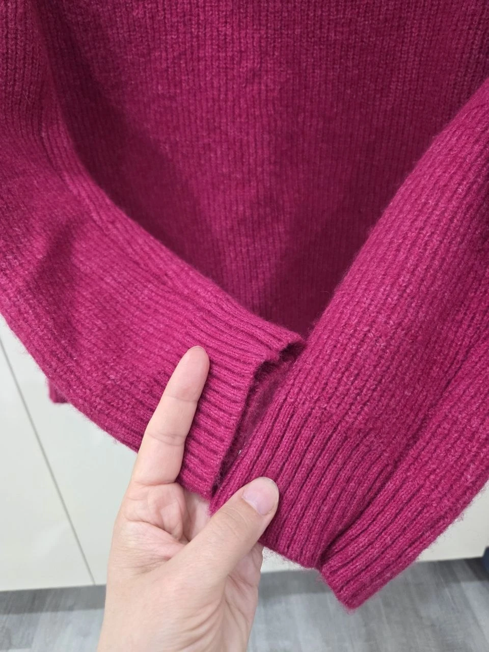 Tahari Pink Merino Wool Blend Sweater - photo 3