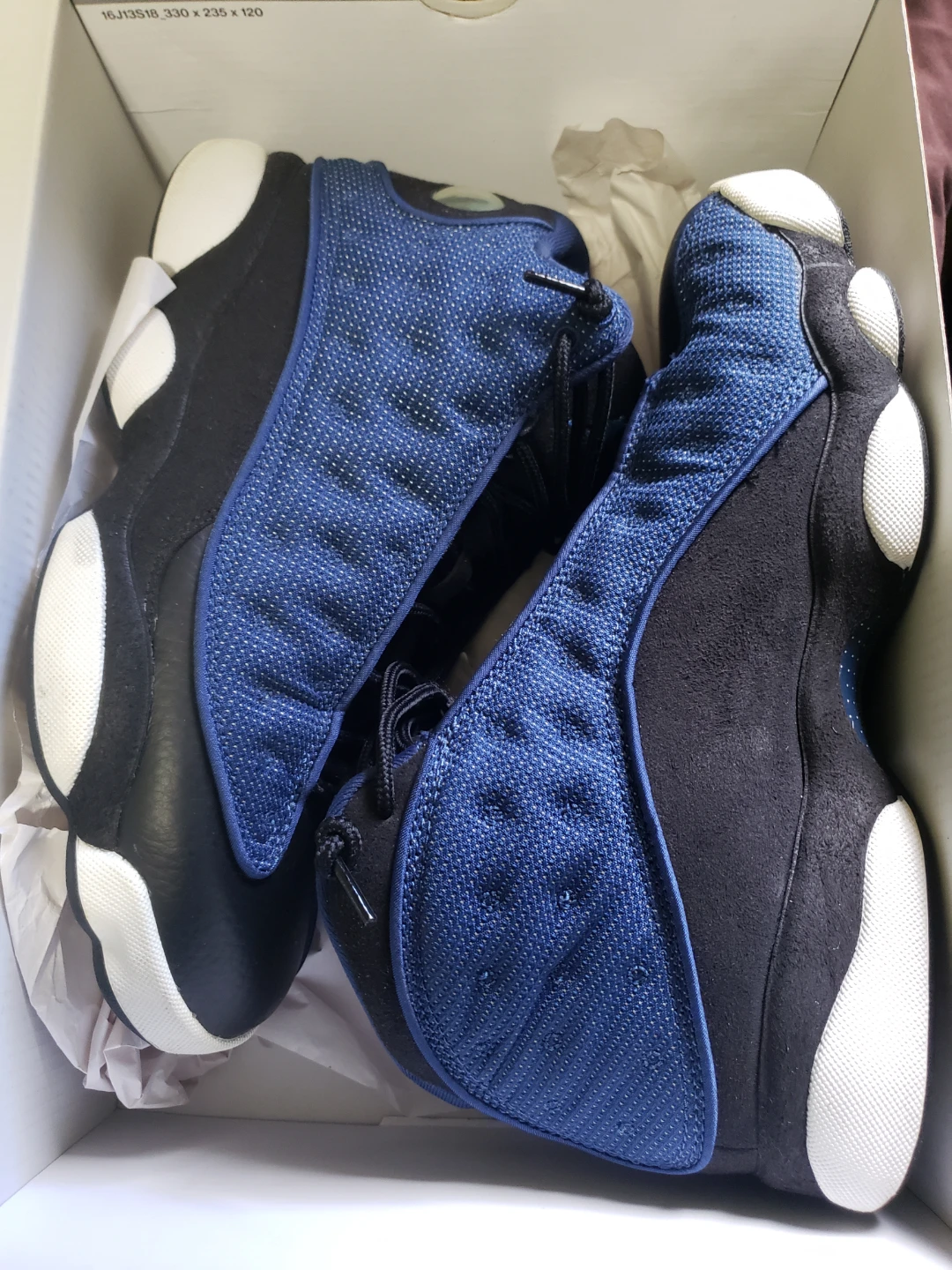 Air Jordan 13 Retro Navy Blue Black Sneakers