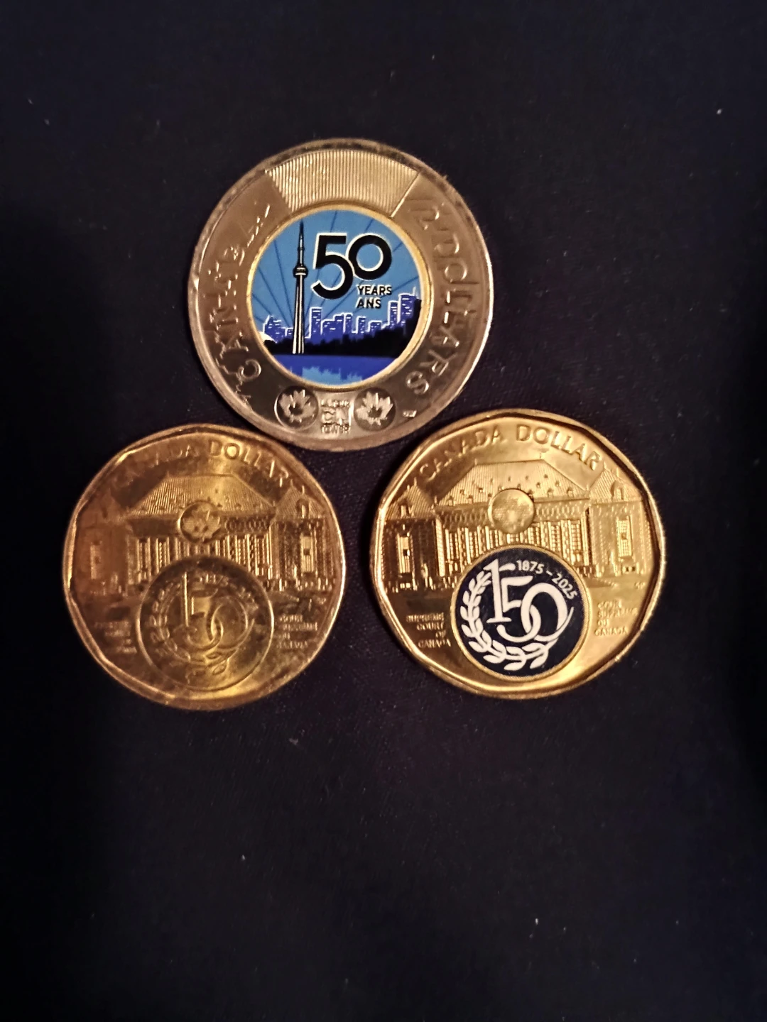 Canada Dollar 50 Years Anniversary Coins - photo 3