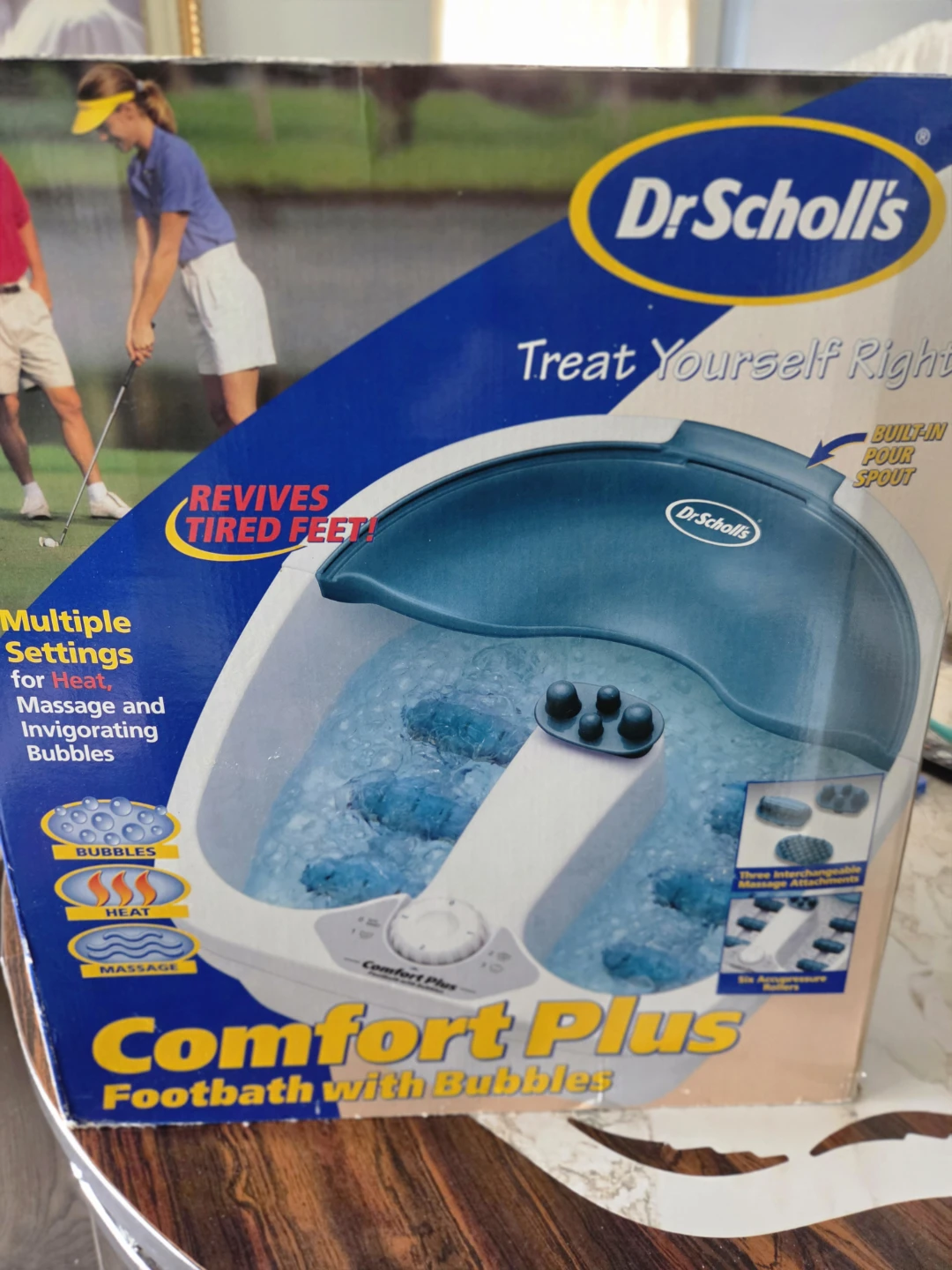 Dr. Scholl's Comfort Plus Footbath with Bubbles