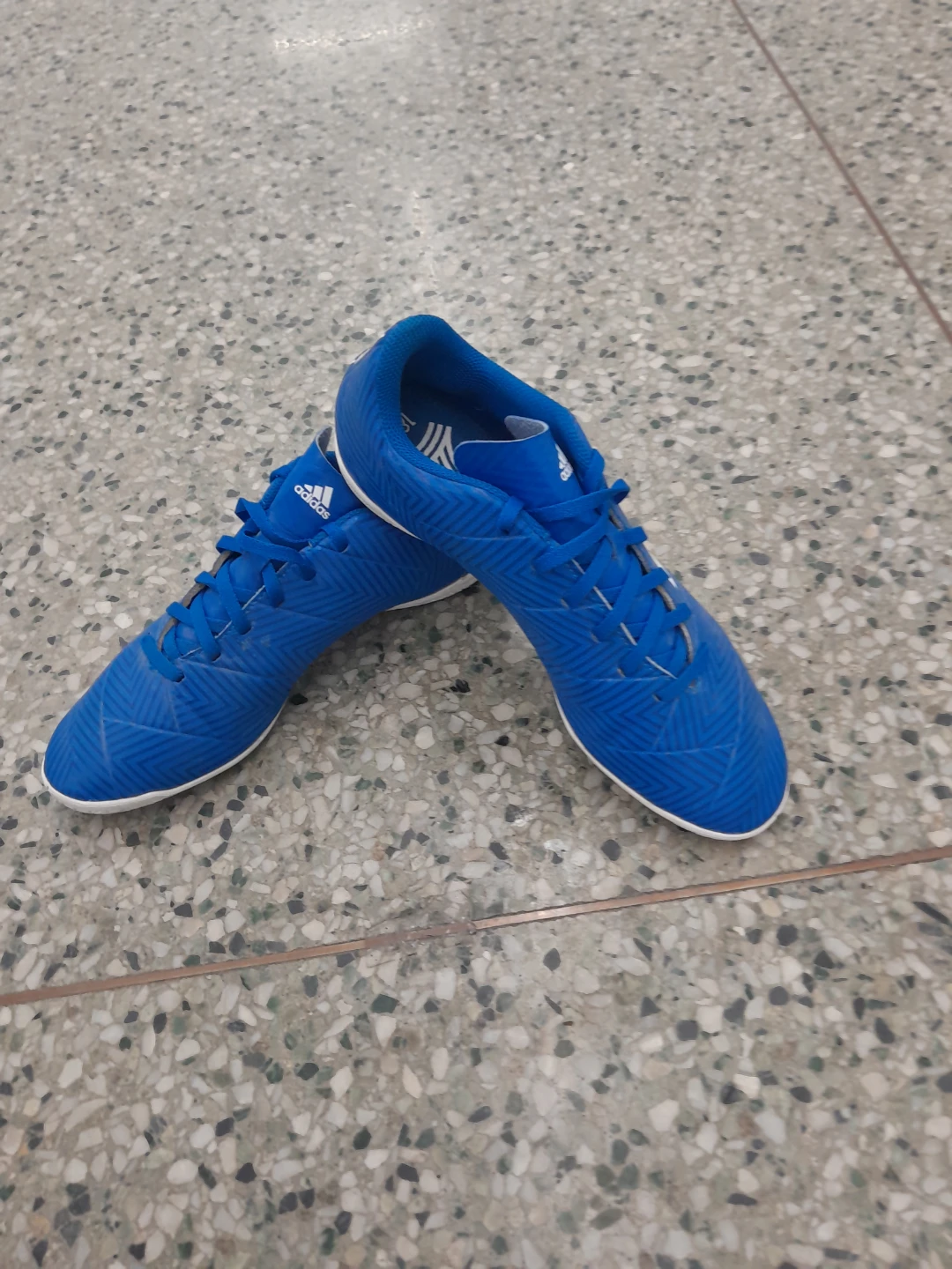 Adidas Blue Soccer Cleats Men's Size 7 - photo 4