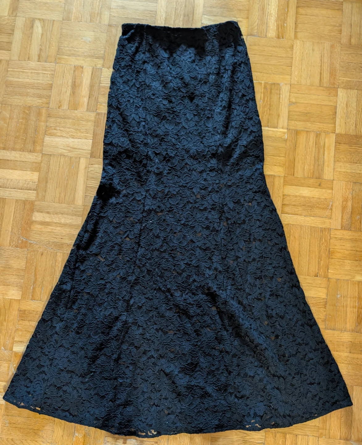 Garage Black Lace Maxi Skirt - photo 2